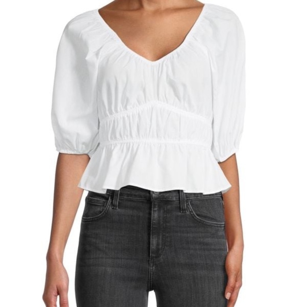 Blouson Crop Top